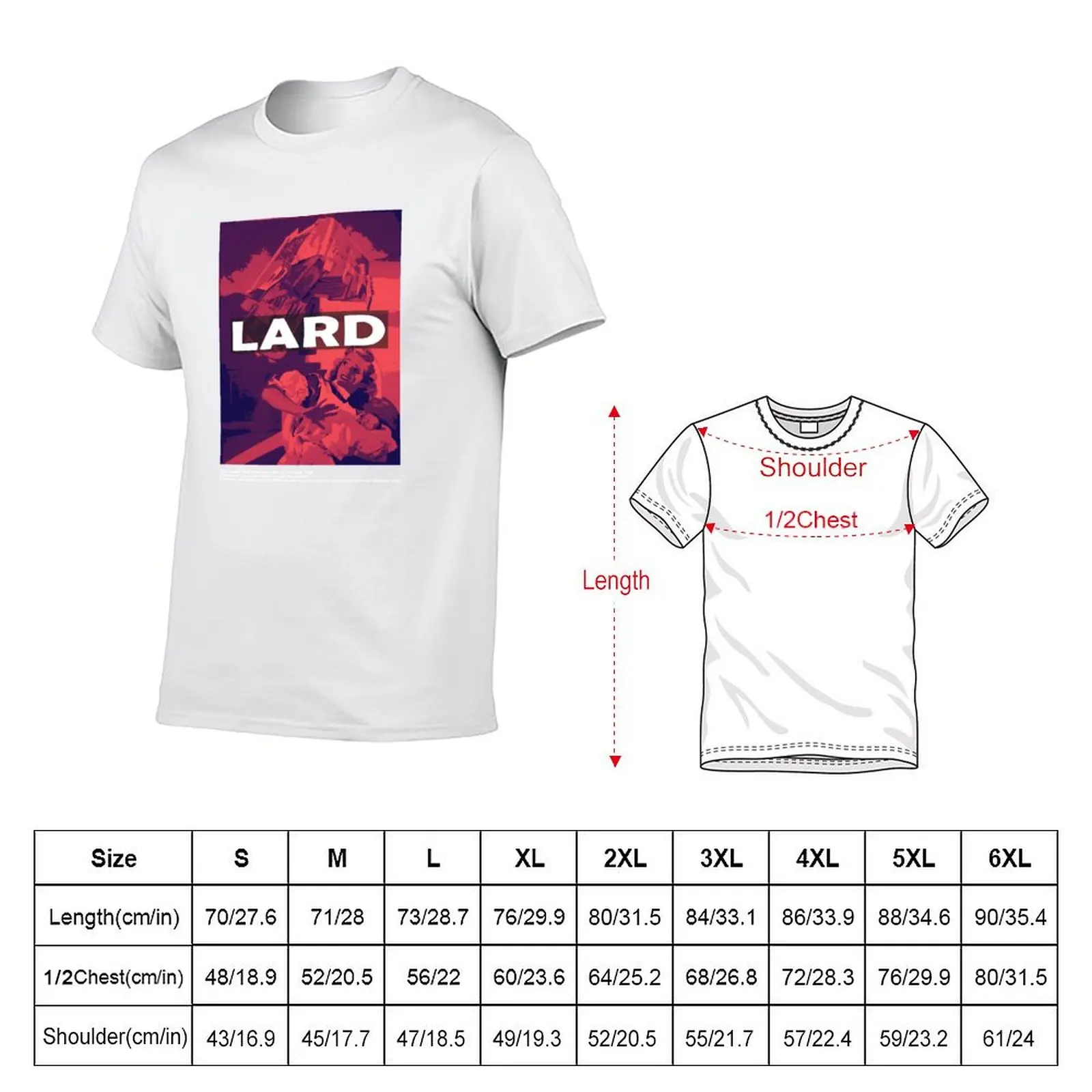 LARD - The Last Temptation of Reid Inspierd Design T-Shirt g man t shirts for men t shirt man cotton T-Shirt