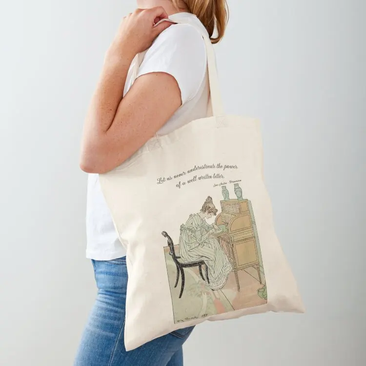 Sac fourre-tout Persuasion de Jane Austen, sac pour femme, sac de courses réutilisable, sac personnalisé