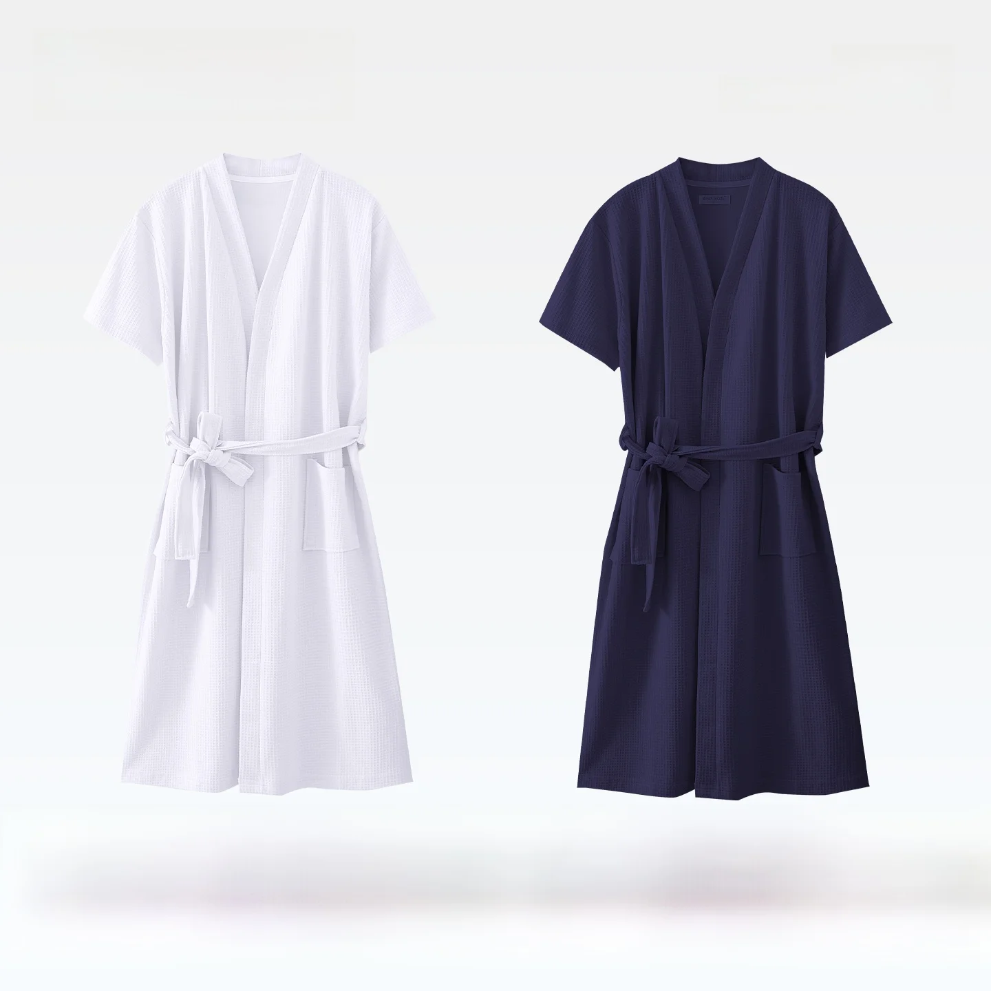 (2-pack) white + dark blue