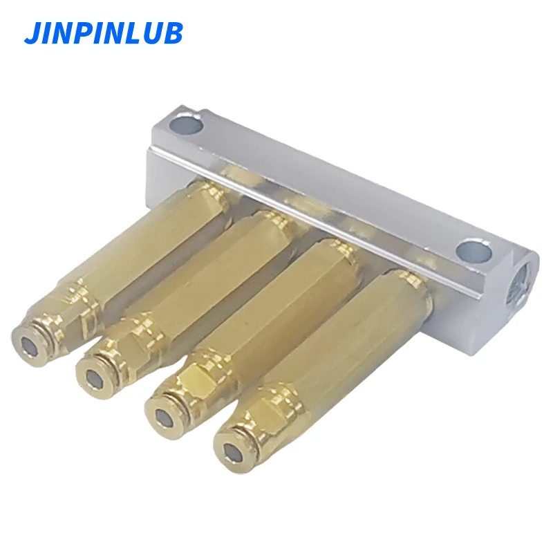 JINPINLUB MGK-3/4 outlets Quick Connector Quantitative Volumetric Oil And Grease Distributor For Automatic Lubrication System