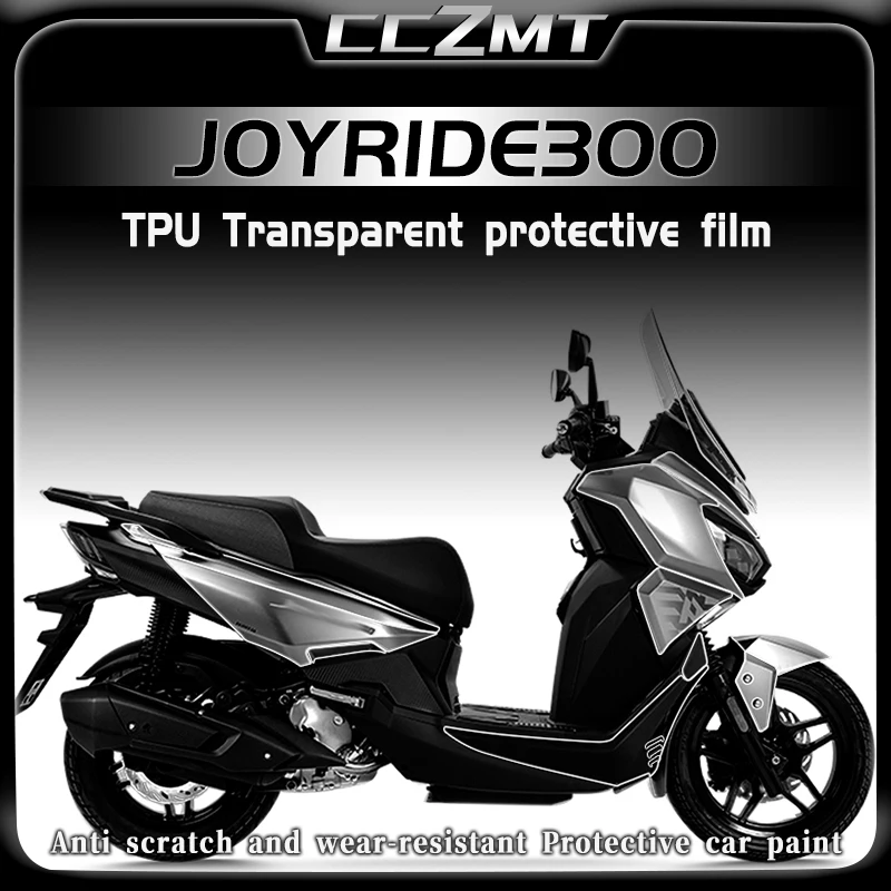 

For SYM JOYRIDE300 Joyride300 2025 Invisible car cover film fuel tank sticker protective film modified parts accessories