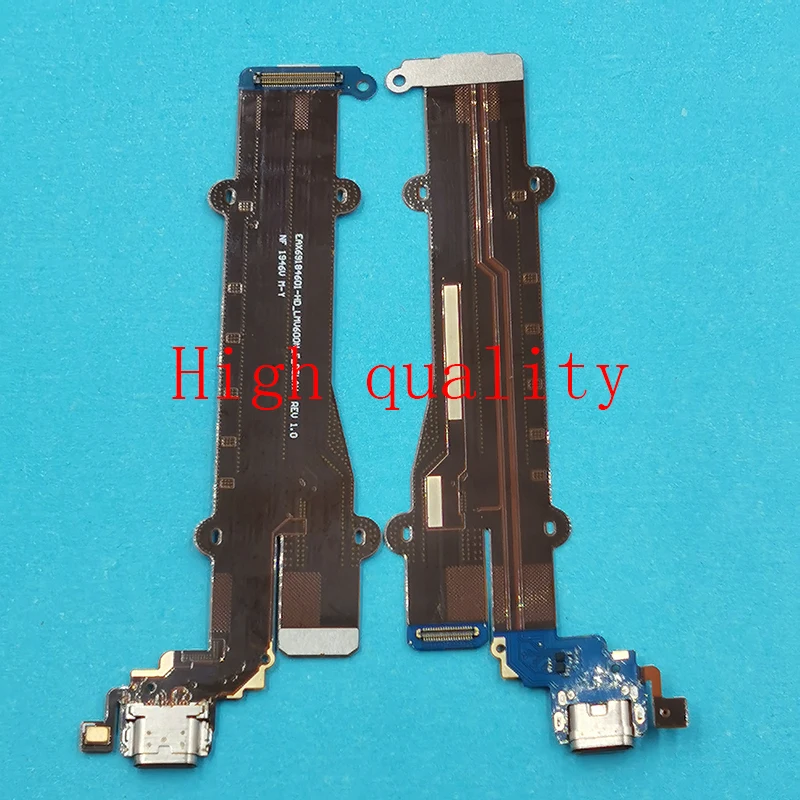 1pcs USB Charging Connector Flex Cable For LG V60 ThinQ 5G V600 EA V600TM V600AM LMV600N Charger Port Board With Mic