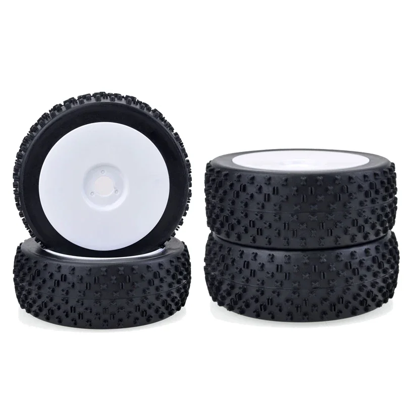 120mm 4PCS Wheels Tires 17mm Hex Rim for 1/8 RC Car Buggy Off-Road Truck Redcat VRX HPI Kyosho HSP Wltoys