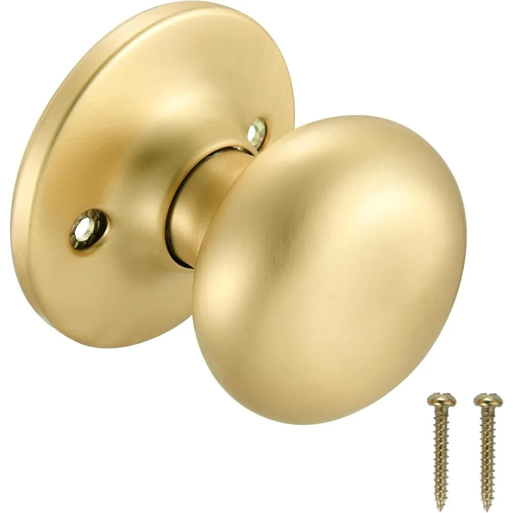 

726950 Cambridge Dummy Door Knob Satin Gold