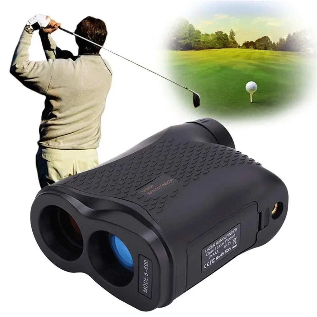 Stable Handheld Golf Range Finder Telescope Measuring Instrument Multifunctional Portable Laser Altimeter 500M Premium