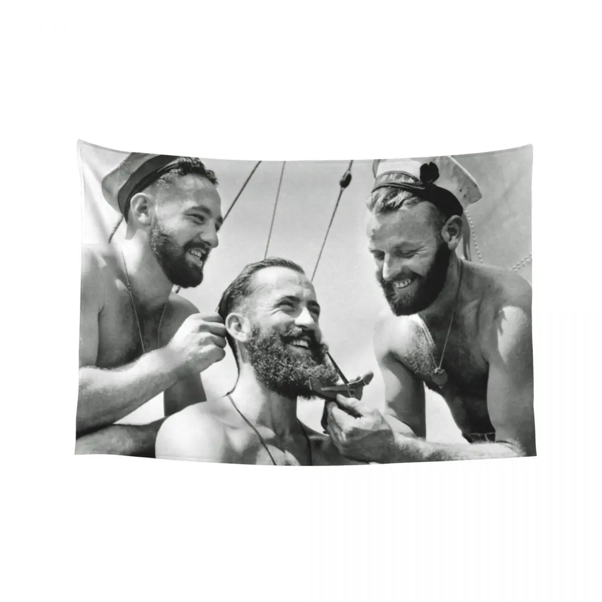 

Vintage Beard Trimming Tapestry Decor Home Bedrooms Decorations Japanese Room Decor Tapestry