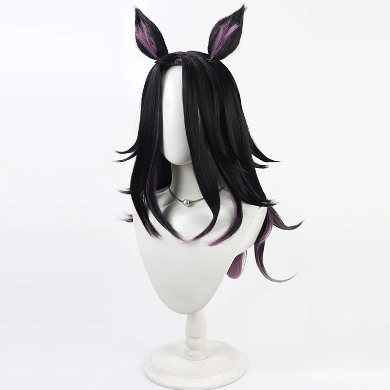 Umamusume Pretty Derby Fenomeno Cosplay Pruik Oor Staarten Anime Halloween Party Kostuum Rekwisieten Hittebestendige Synthetisch Haar Vrouwen