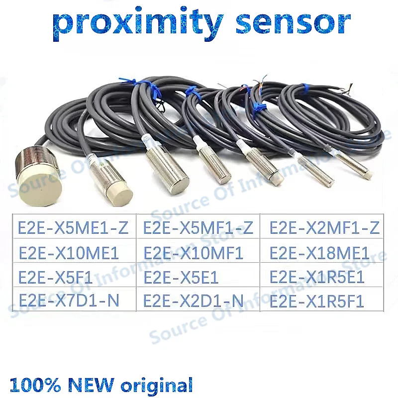 Proximity Sensor, E2E-X5ME1-Z, X2MF1, X10ME1-Z, X7D1-N-Z Sensor, 100% New