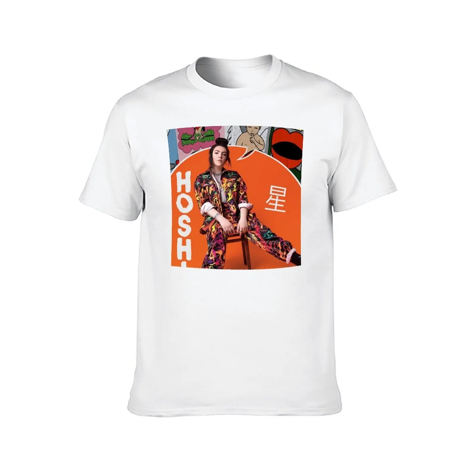 Hoshi Singer French T-Shirt t shirt personalised t shirt for man 100 percent cotton T-Shirt