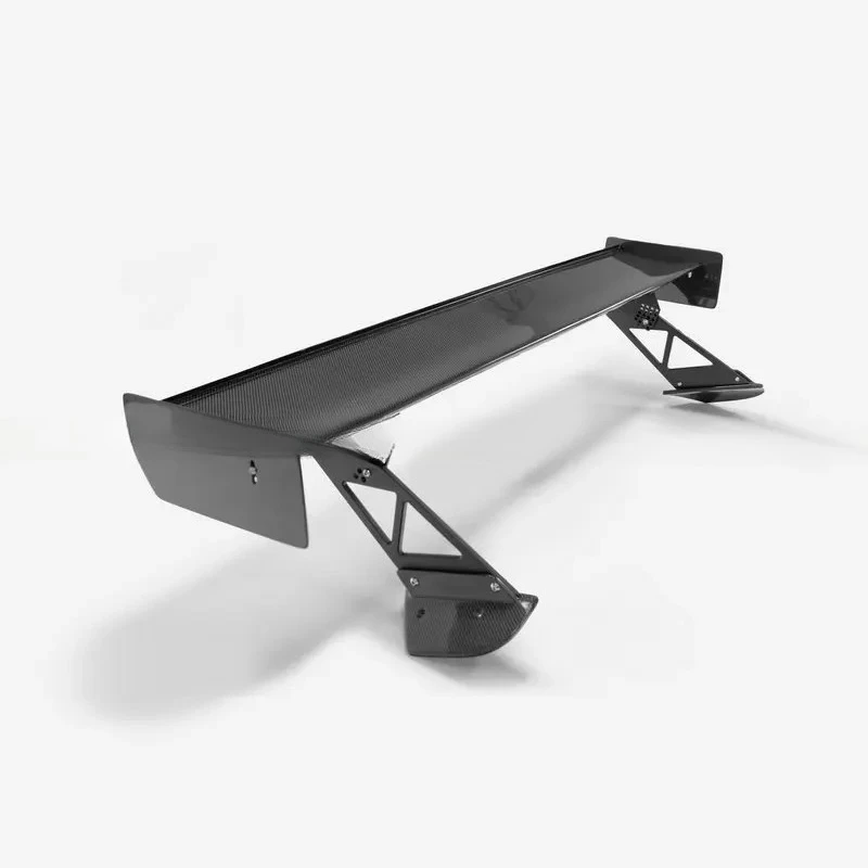 مناسبة لهوندا سيفيك FK8 TypeR ألياف الكربون APR GTC250 الذيل المفسد الثابتة الرياح الجناح التحديثية #2