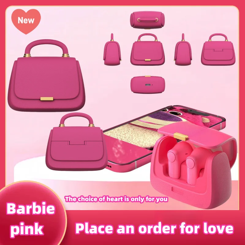 الوردي باربي سماعة الغطاء الواقي سماعة رأس بخاصية البلوتوث قذيفة الرسوم المتحركة الطرفية لطيف الكرتون قذيفة هدية عيد ميلاد صديقة