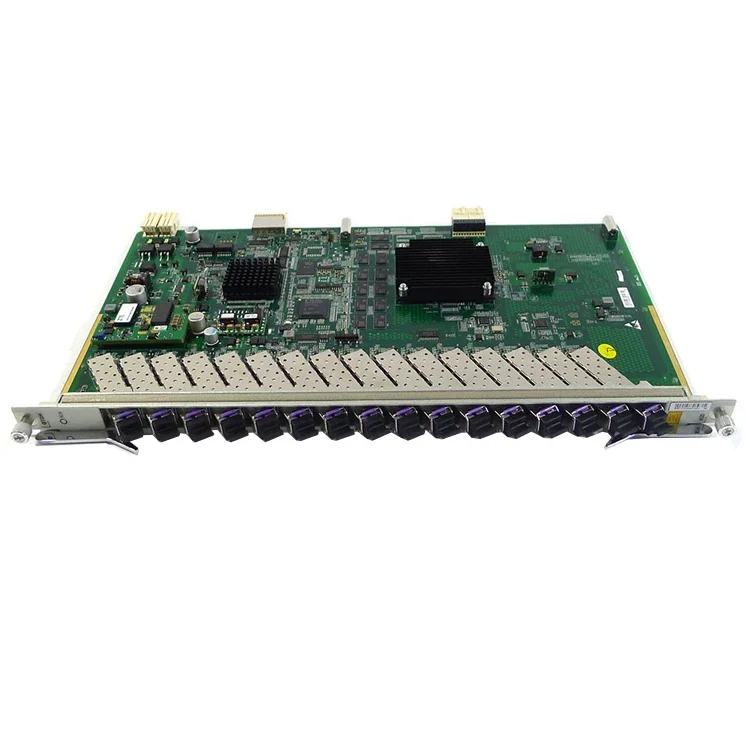 Original C320 C300 OLT GTGH GPON 16 ports Service board with C++ SFP modules cc  GTGH G22 G21 16port Card