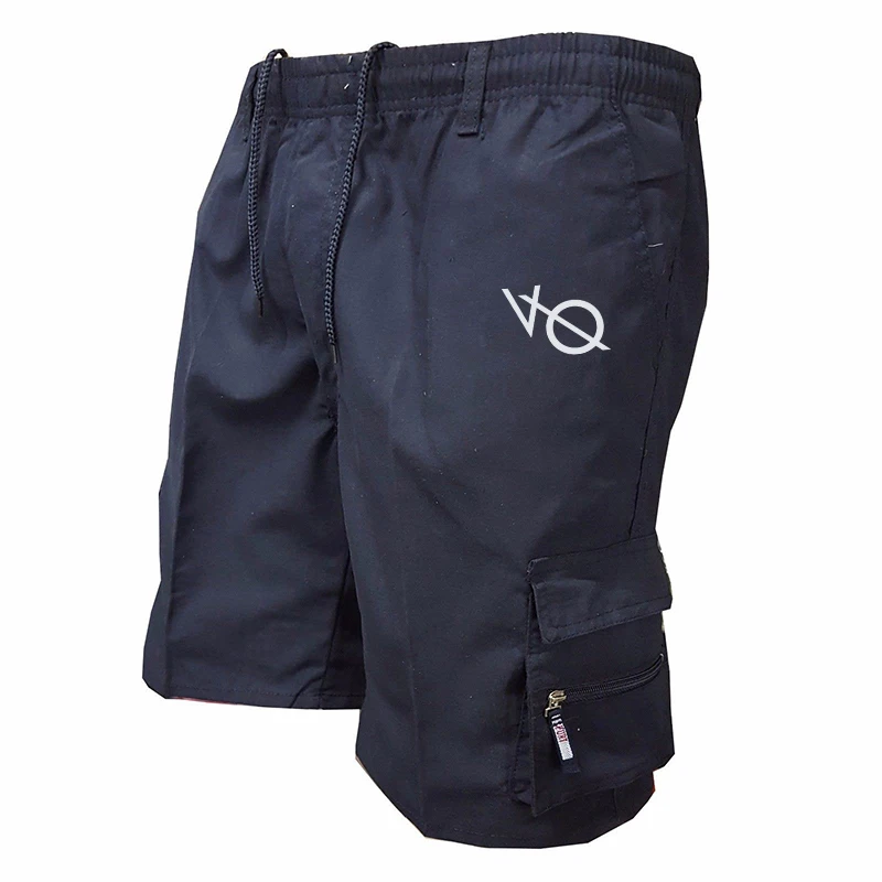 Pantaloncini Cargo da uomo alla moda pantaloncini da Jogging stampati Casual pantaloncini Casual da lavoro larghi pantaloncini Cargo e pantaloncini da trekking