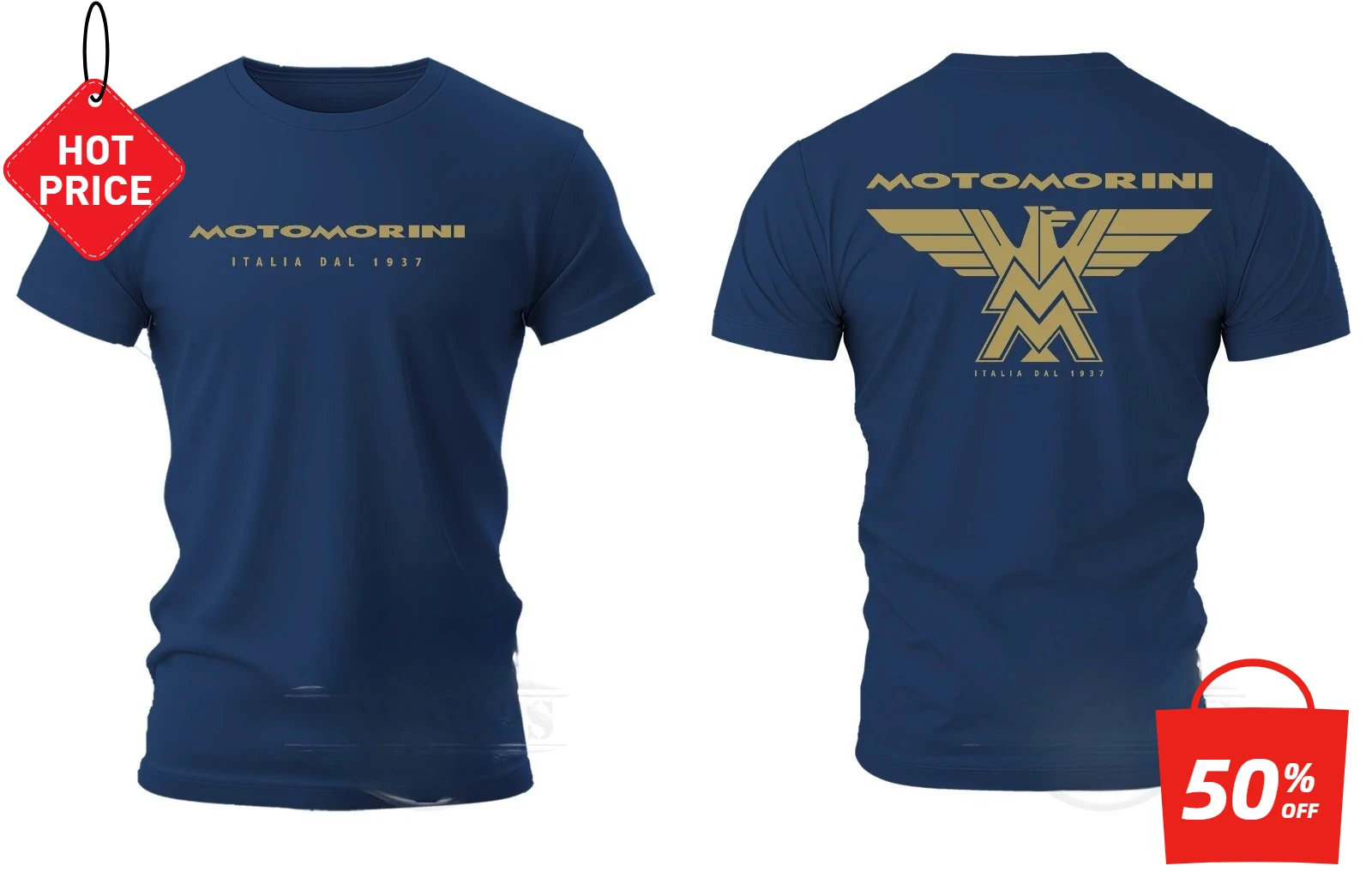 

MORINI MOTOGP ENDURO CROSS MOTORCYCLE CUSTOMIZABLE Customizable T-shirt- Loose Cotton Short-sleeved T-shirt Summer 2025 New