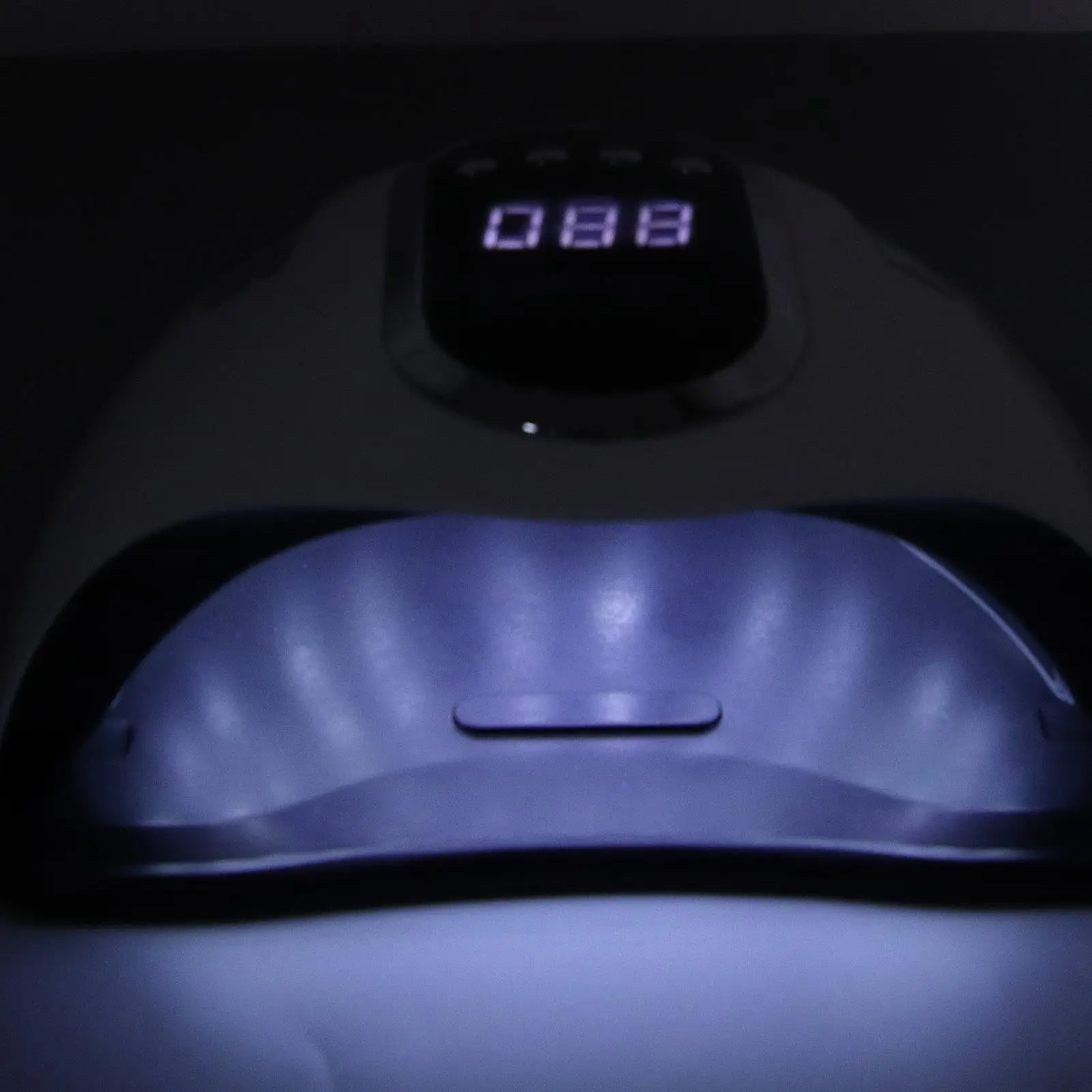 280W LED Nail Lamp with 4 Timers, Handheld & Removable Base - Quick Dry Gel Polish Dryer 100-240V