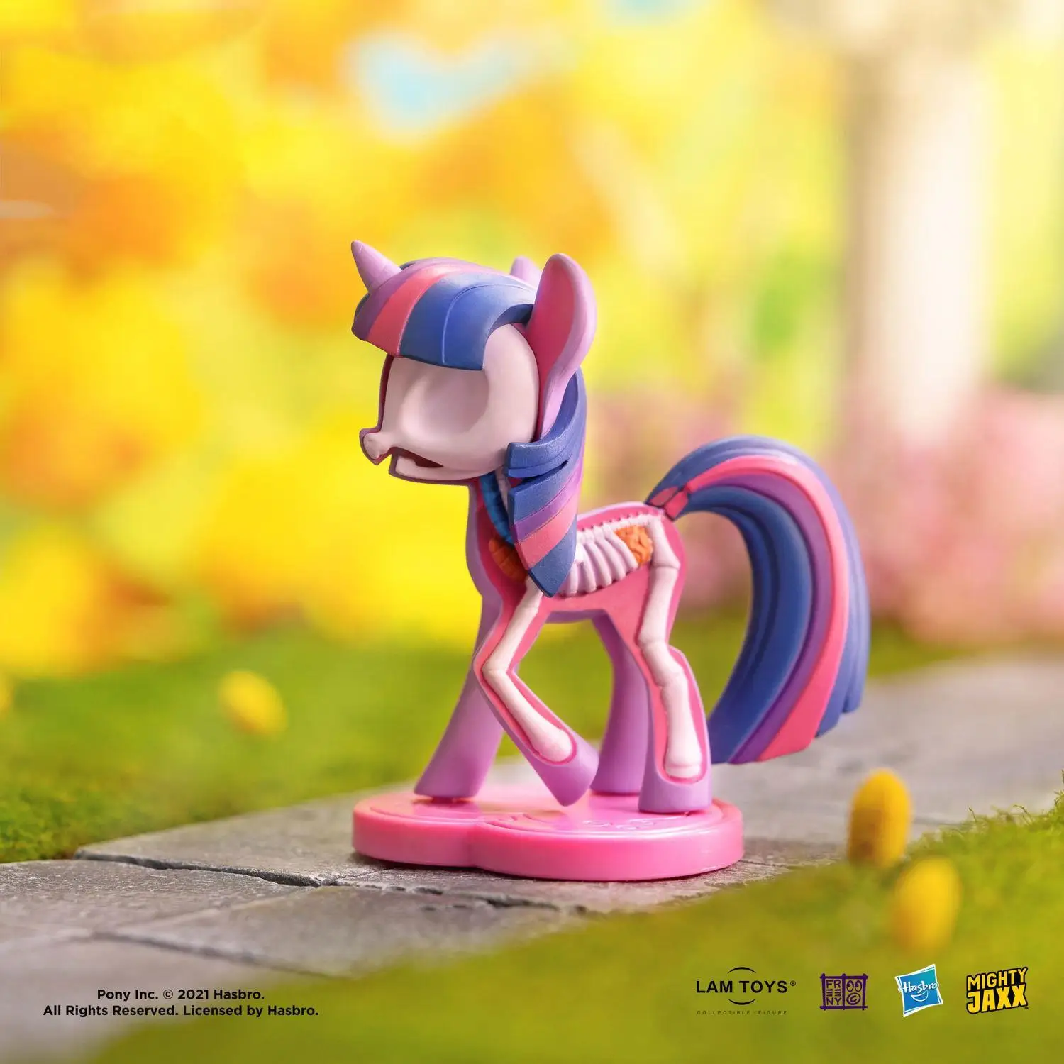 My Little Pony 1st Figure Exquisite Fashion Rainbow Model Toys Student Fluttershy Cartoon Collect Desktop Ornament Birthday Gift