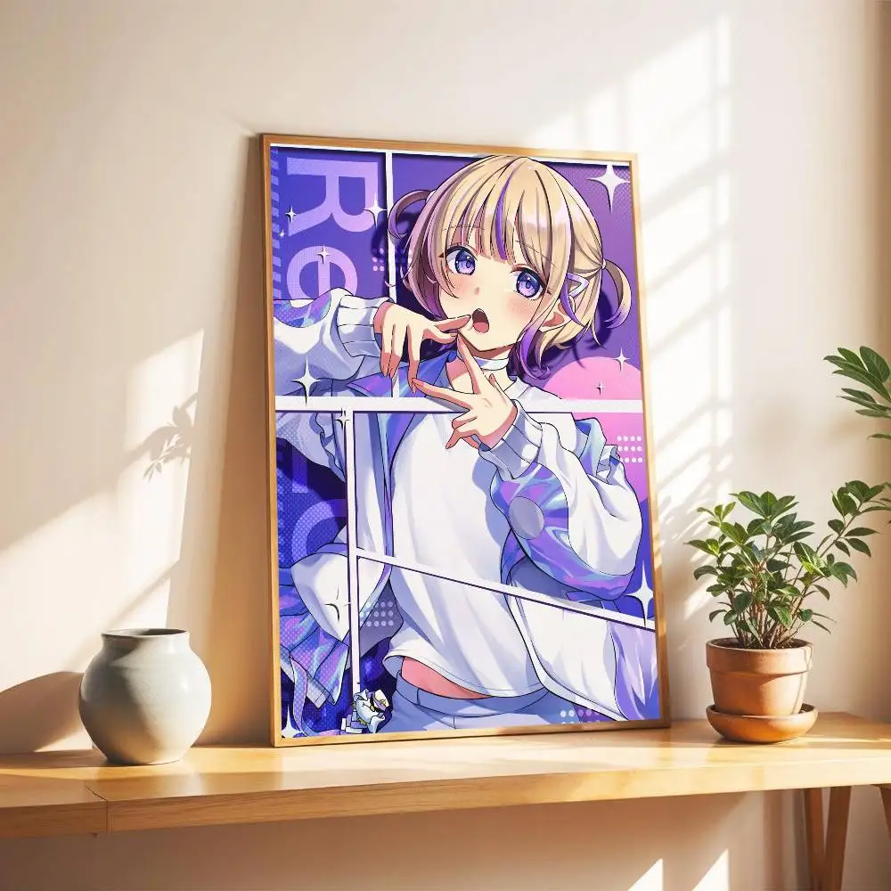 1pc Todoroki Hajime Anime Poster High Quality Print Waterproof Wall Art Sticker For Bar Living Room Decor Gift