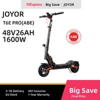JOYOR T6E PRO（ABE) Adult Electric Scooter 500W Motor 48V26AH Battery E-Mountain Escooter 10\