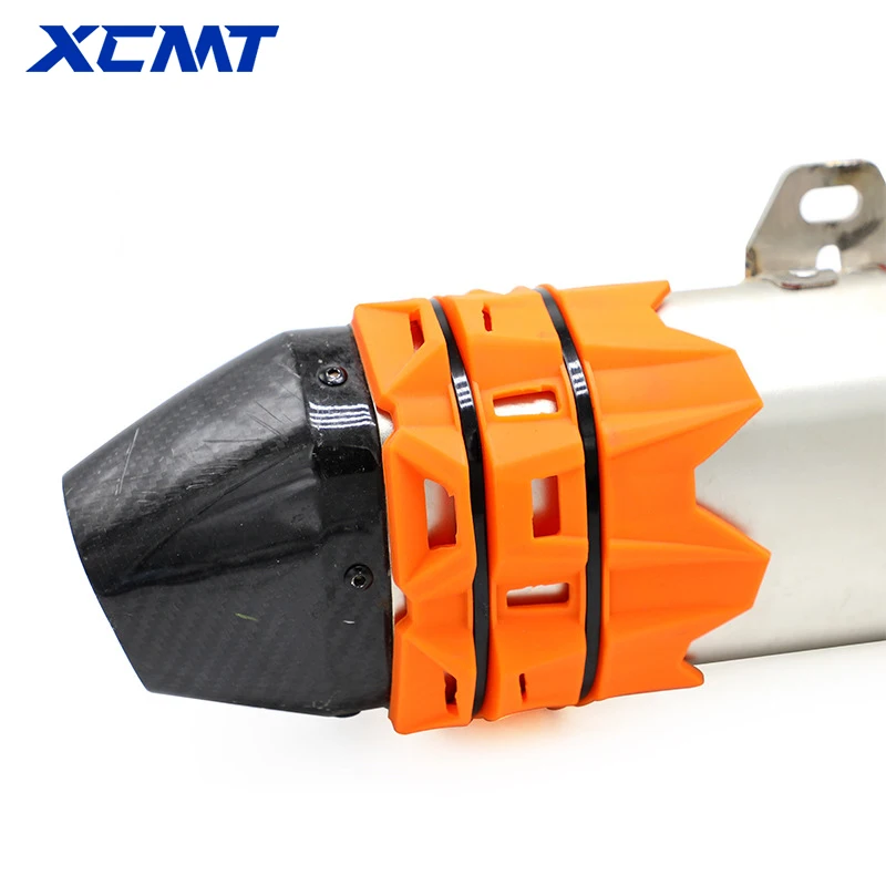 Universal Exhaust Protection Cover Motorcycle Exhaust Muffler  Protector Guard For KTM SX EXC Motocross Dirt Pit Bike