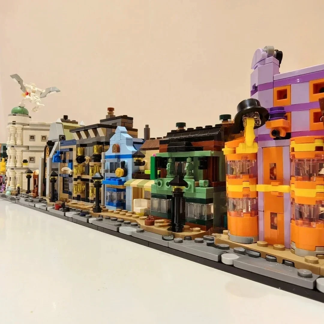 �y�Z�[�����z�X�g���[�g�r���[ ���f�� �u���b�N �g�ݗ��� �u���b�N �Z�b�g ���S�݊� �p�[�c �N���X�}�X�M�t�g�ɍœK 76444