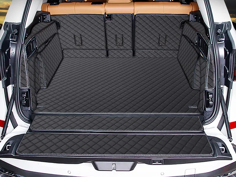 Custom special car trunk mats + back door mat for BMW X5 xDrive45e G05 2026-2023 Top quality cargo liner mat boot carpets cover