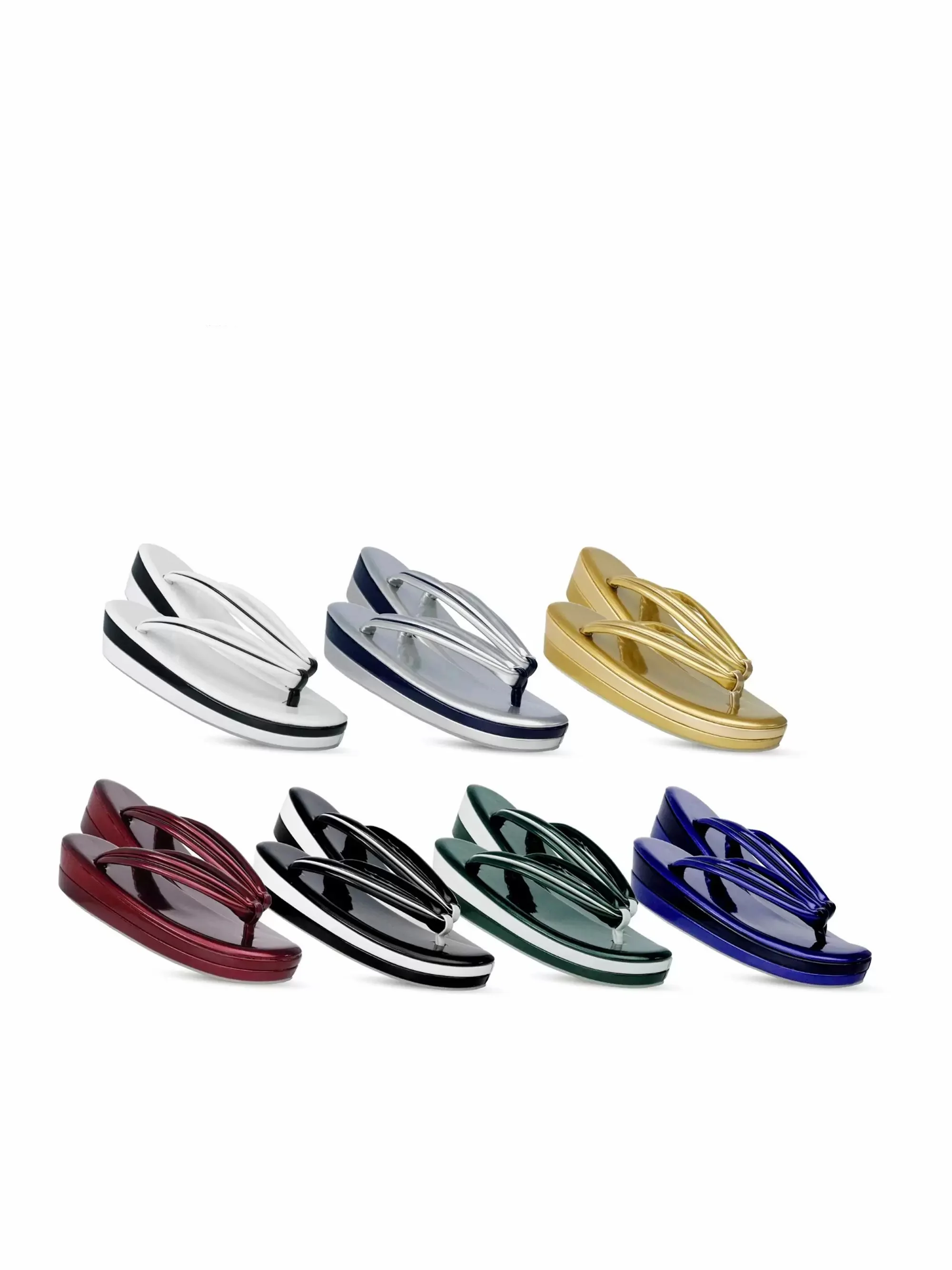 Women's Japanese Style Zouri Kimono Geta Summer High Heel Flipflops Outdoor Slippers Cosplay Shoes