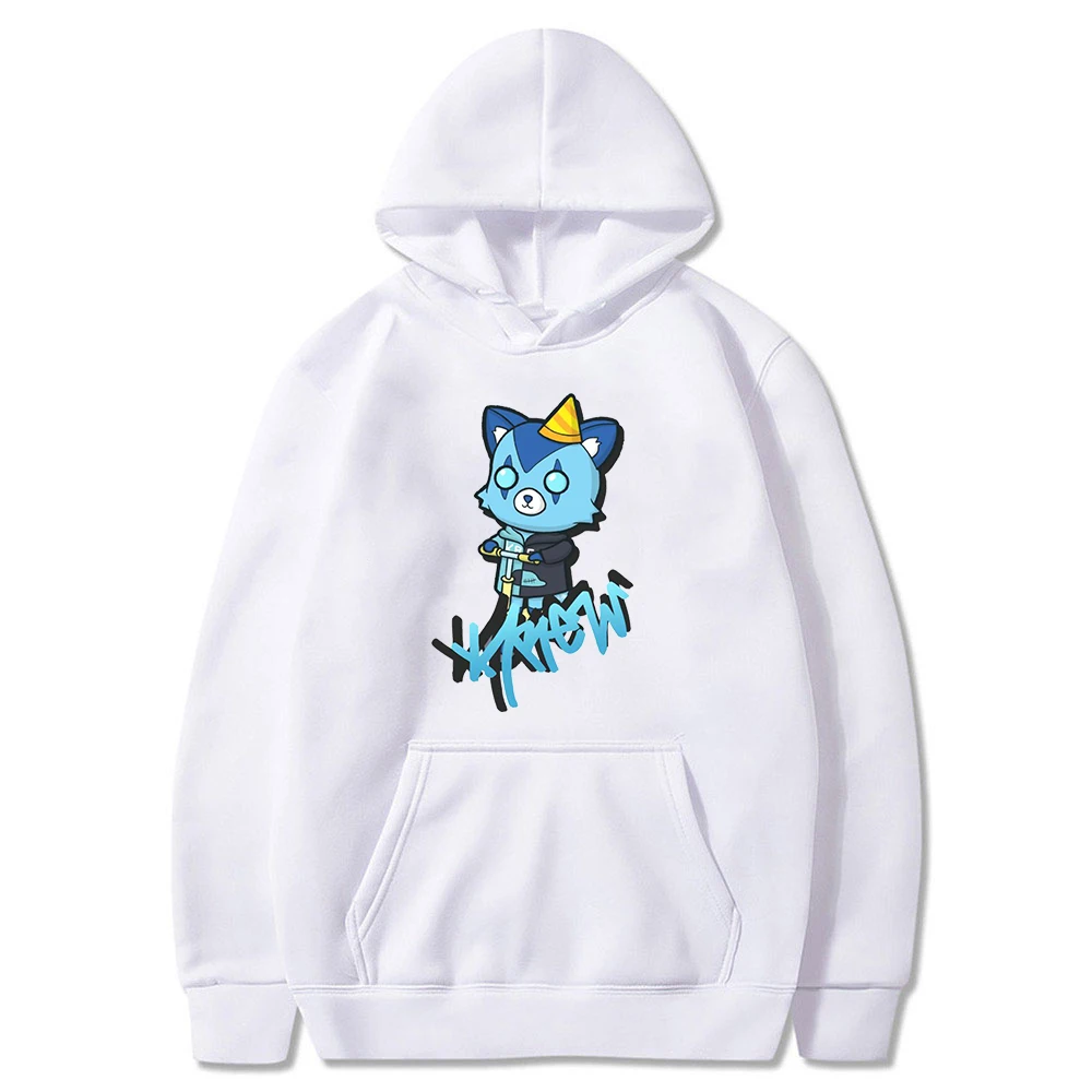 ItsFunneh Krew District Merch Hoodie Long Sleeve Streetwear Women Men Hooded Sweatshirt Harajuku Funny Clothes