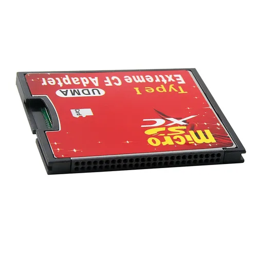 Imagen 2 del producto Tarjeta de memoria Micro-SD TF a CF con adaptador de tarjeta tipo I de alta velocidad para soporte de tarjeta inteligente Dropship