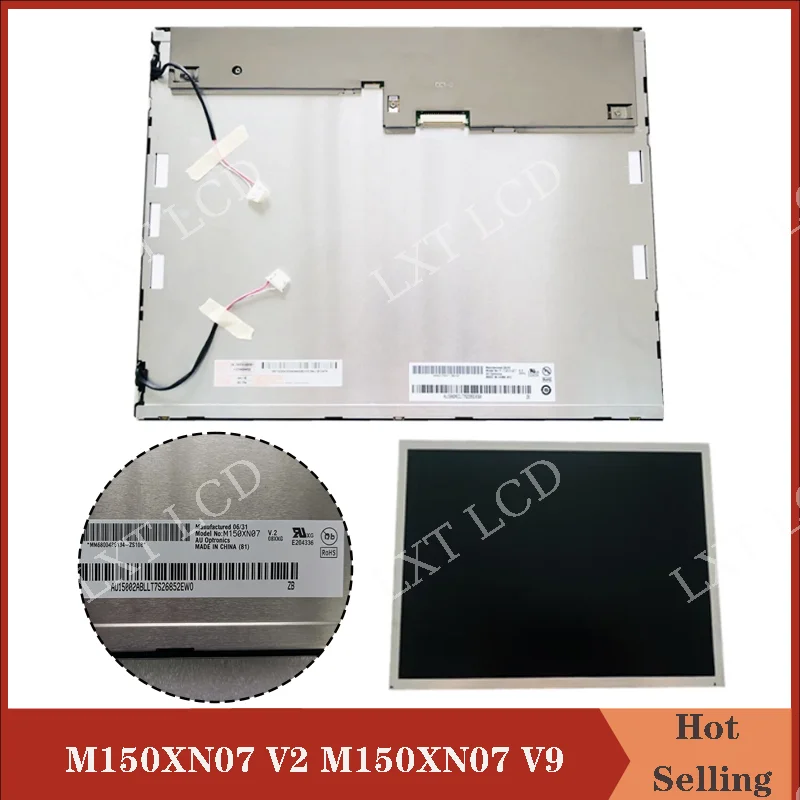 M150XN07 V.2 V.9 Original 15 Inch M150XN07 V2 M150XN07 V9 LCD Display Screen Panel 1024*768