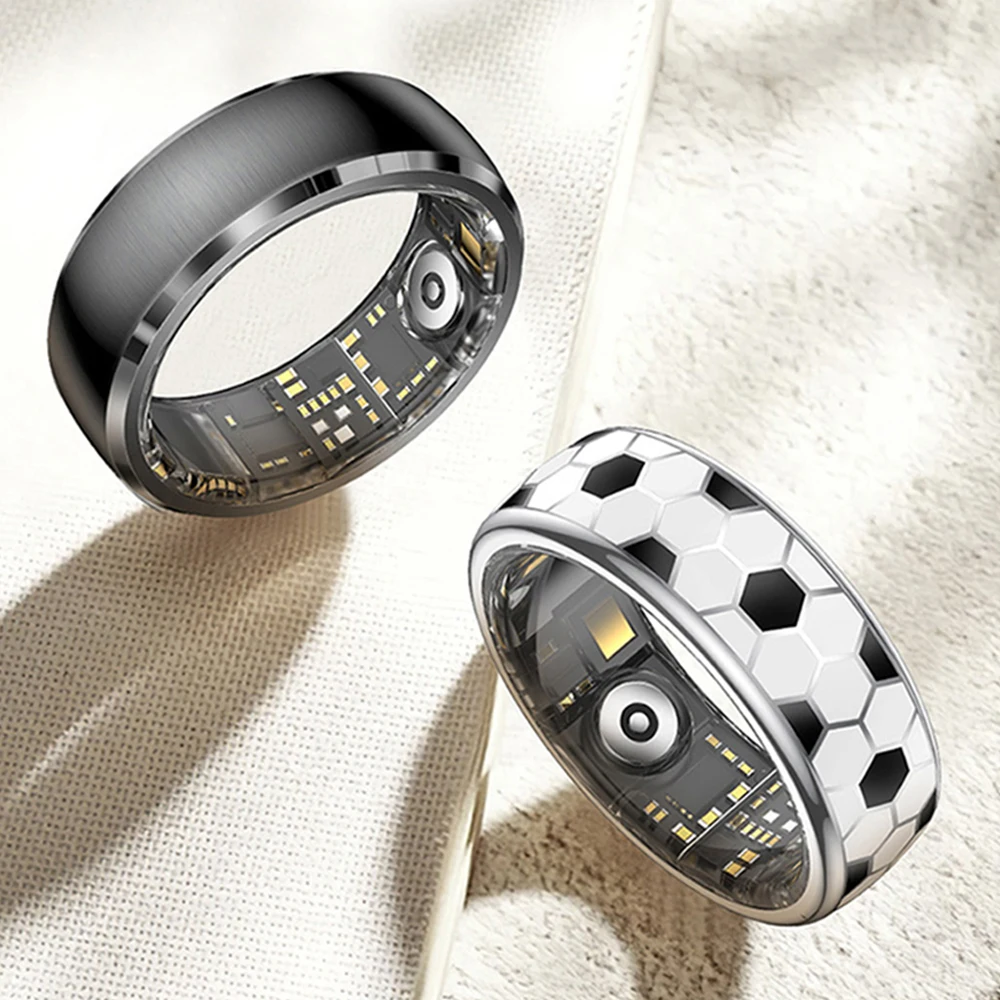 

Умное кольцо Health Manager 2026: измерение пульса, уровня кислорода в крови, стресса, стильный дизайн, водонепроницаемость IP68, поддержка множества видов спорта, управление жестами