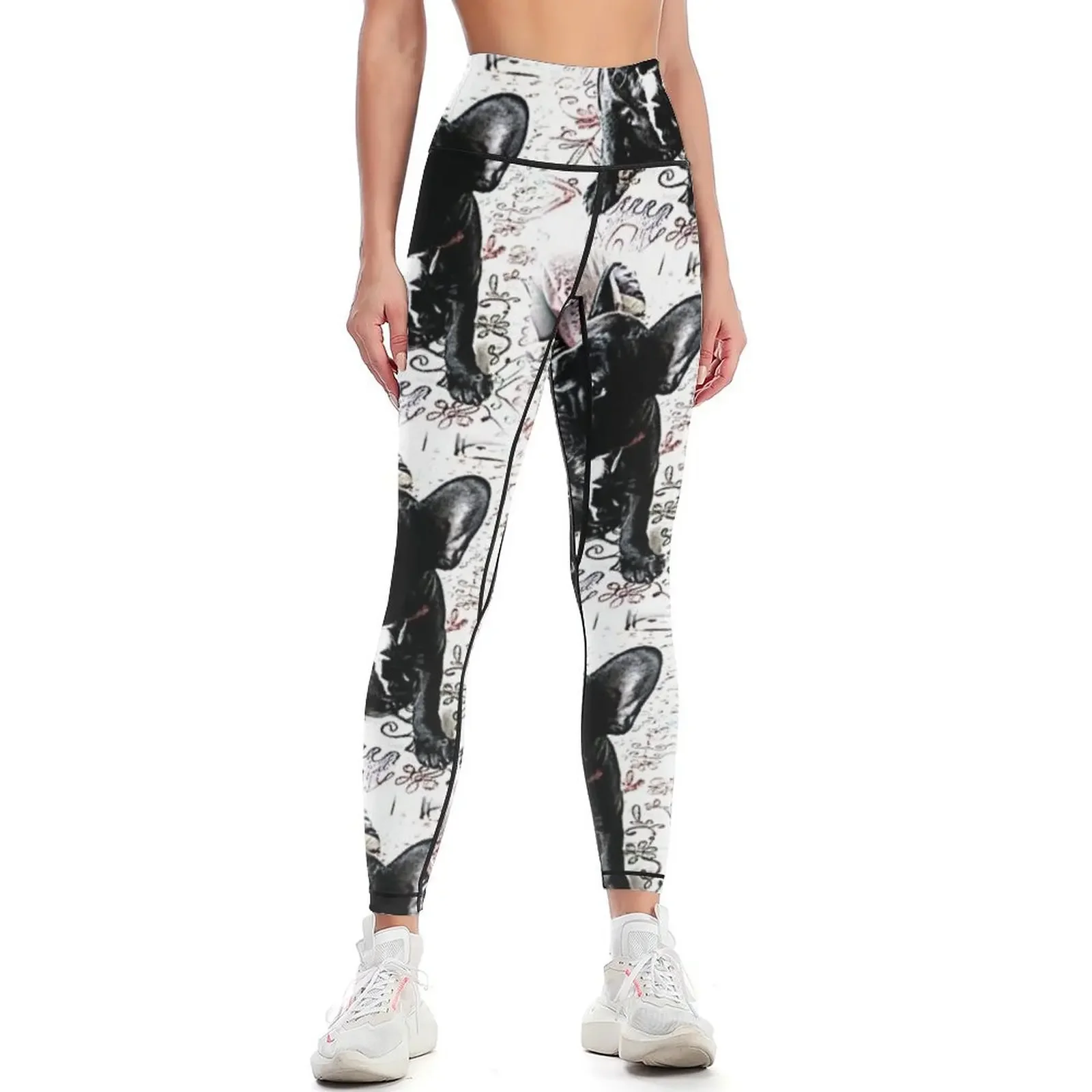 

The Boy who stole my Heart Leggings trousers flared workout clothes for Women's push up Womens Leggings
