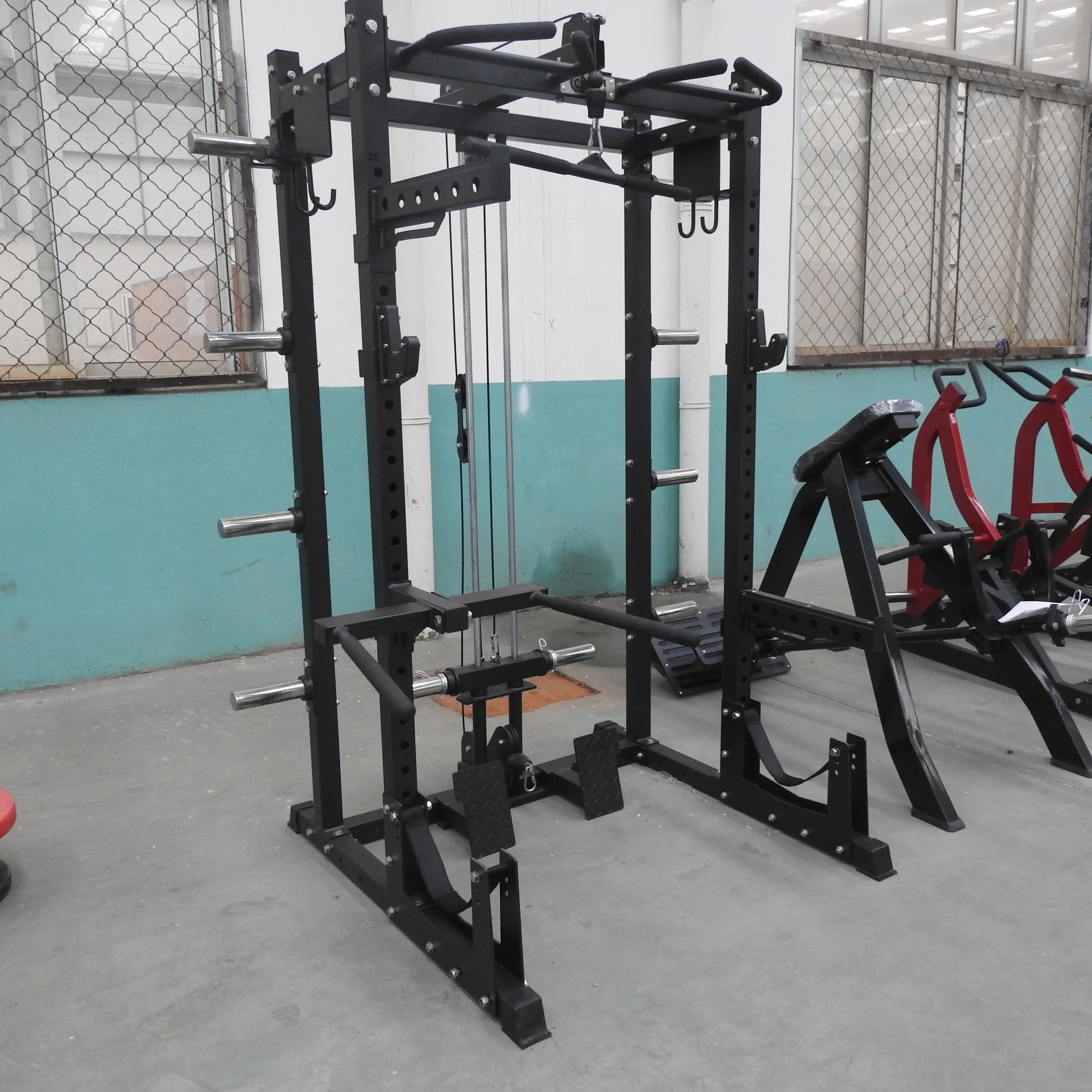 Home Use Power Rack With High Pully