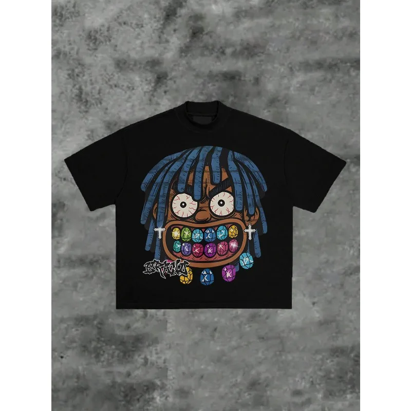Men'S Y2K Graphic T-Shirt - "Simple Yet Luxurious Art Dept" Design, 100% Cotton, Soft & Comfortable Men Clothing