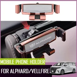GPS holder Car holder Car mobile phone holder fit for Toyota Alphard Vellfire 40 series