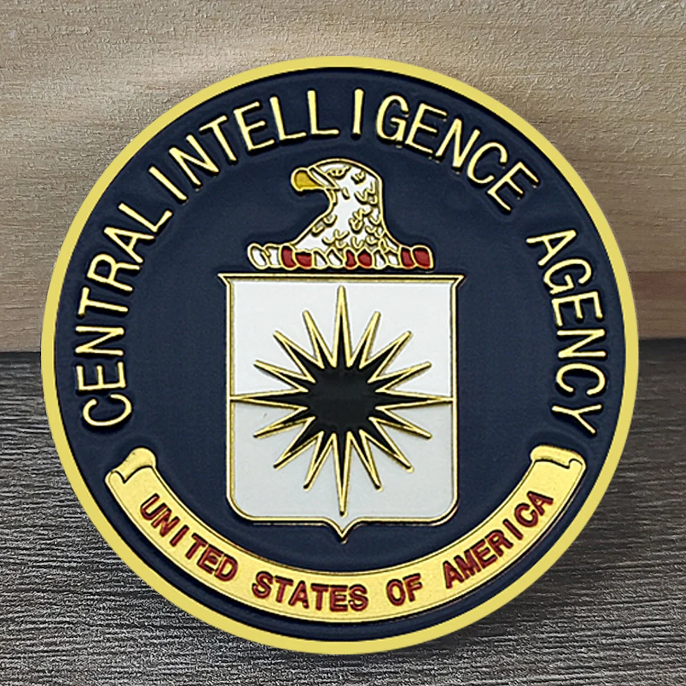 

US CIA Coin with Great Seal of the United States Military Souvenir Gold Commemorative Coin for Collectors