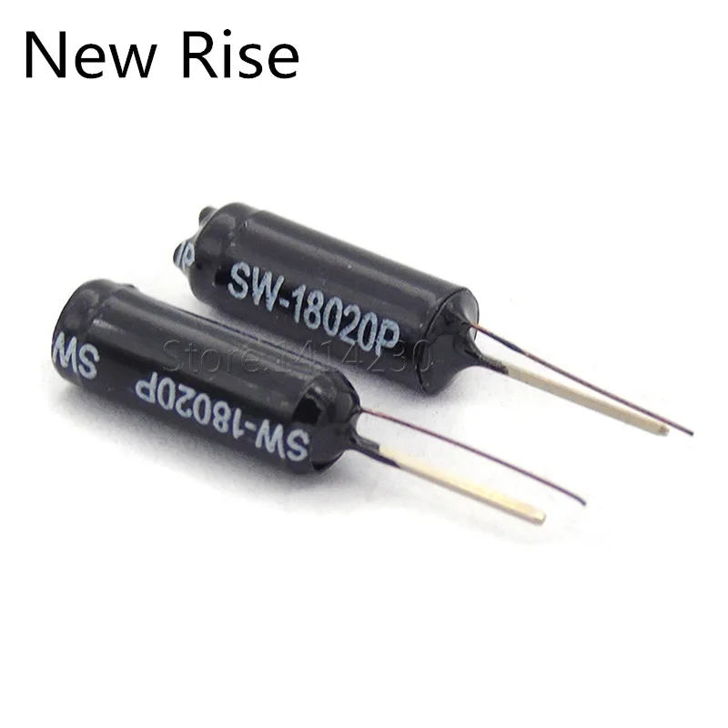 

10PCS SW-18020P High Sensitive Vibration Switch SW18020P Snap Switch Shock Sensor High Sensitive Vibration Switches 18020P
