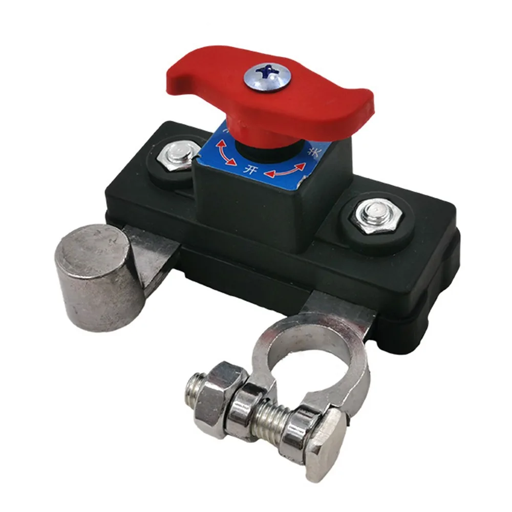 

12V/24V Car Battery Disconnect Switch Switch Protector Quick Cut-off Anti-leakage Switch Durable Battery Terminal