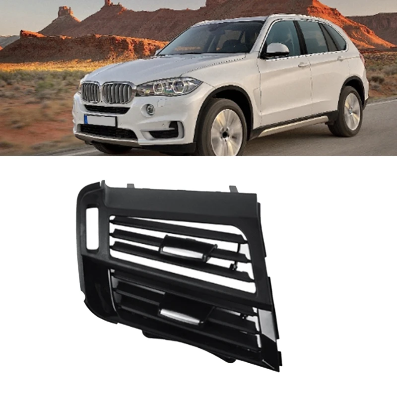 Grade de saída de ar condicionado do painel do carro para bmw x5 x6 f15 f16 a/c painel de saída de ventilação rhd