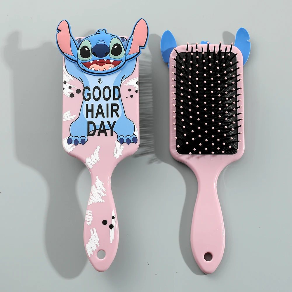 Disney peripheral hot sale 1pcs Stitch air cushion comb cartoon cute hair comb girl gift