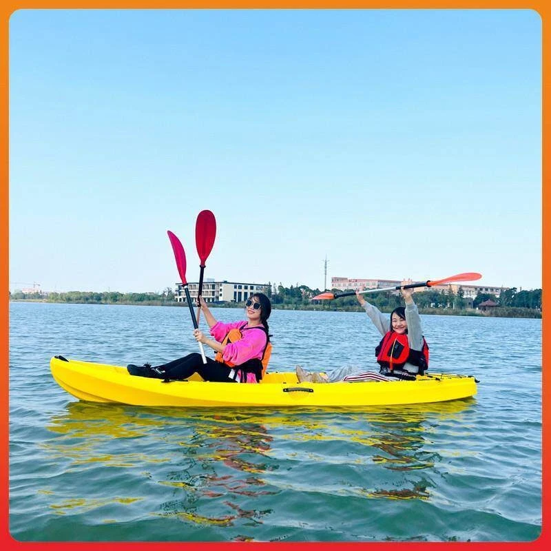

Triple double kayak, hard boat parent-child boat, canoe recreational boat