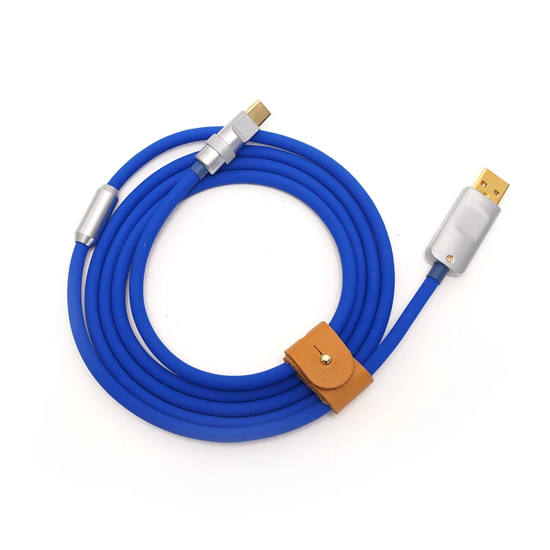 GeekBable handmade custom computer mechanical keyboard DIY data cable ultra soft silicone 150cm cable usb type c