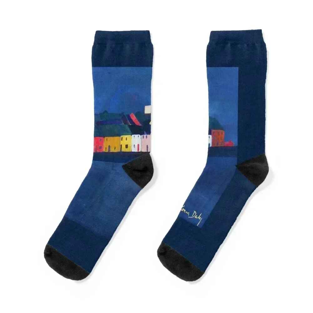 

The Long Walk II (from Claddagh Quay, Galway, Ireland) Socks summer christmas gifts Soccer Men's Socks Women's