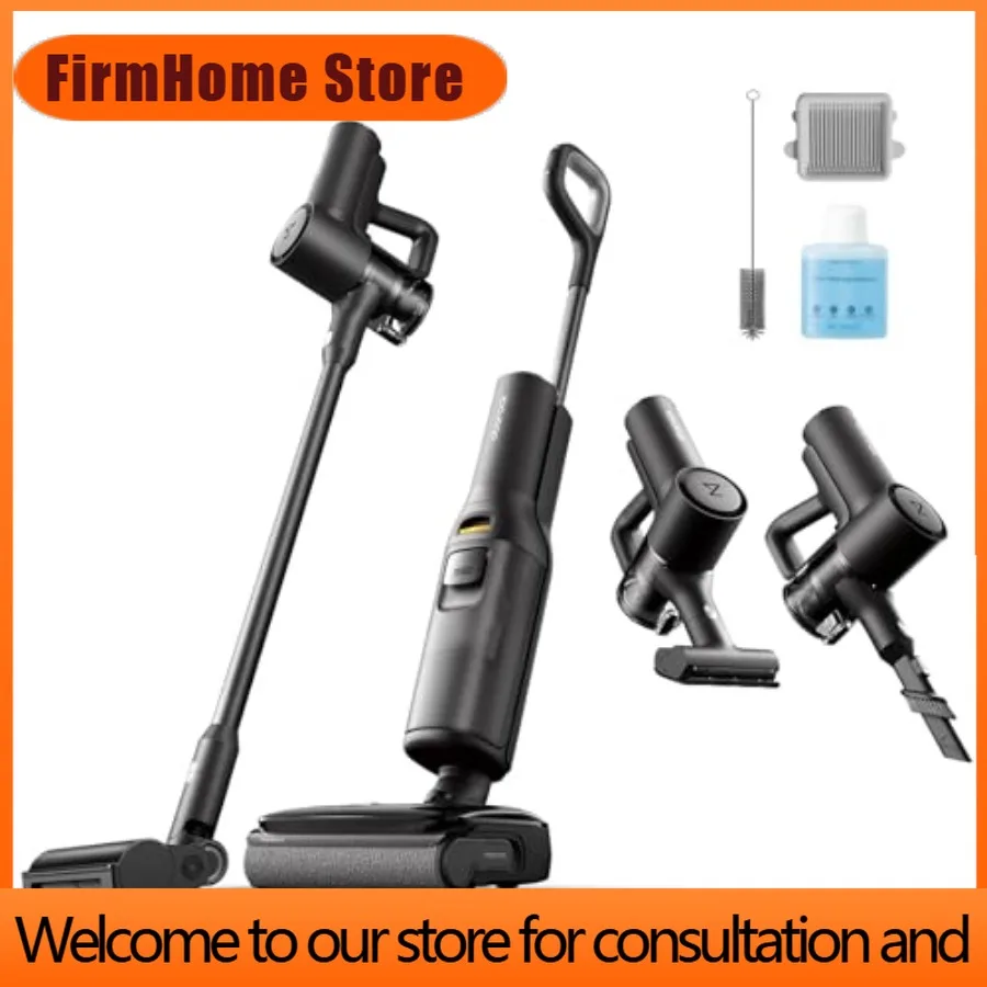 FirmHome StoreF25 Combo Cordless Wet Dry Vacuum Cleaner 5-in-1 Stick Vacuum Mop With 180 Lie-Flat Floor Cleaner Machine With 194