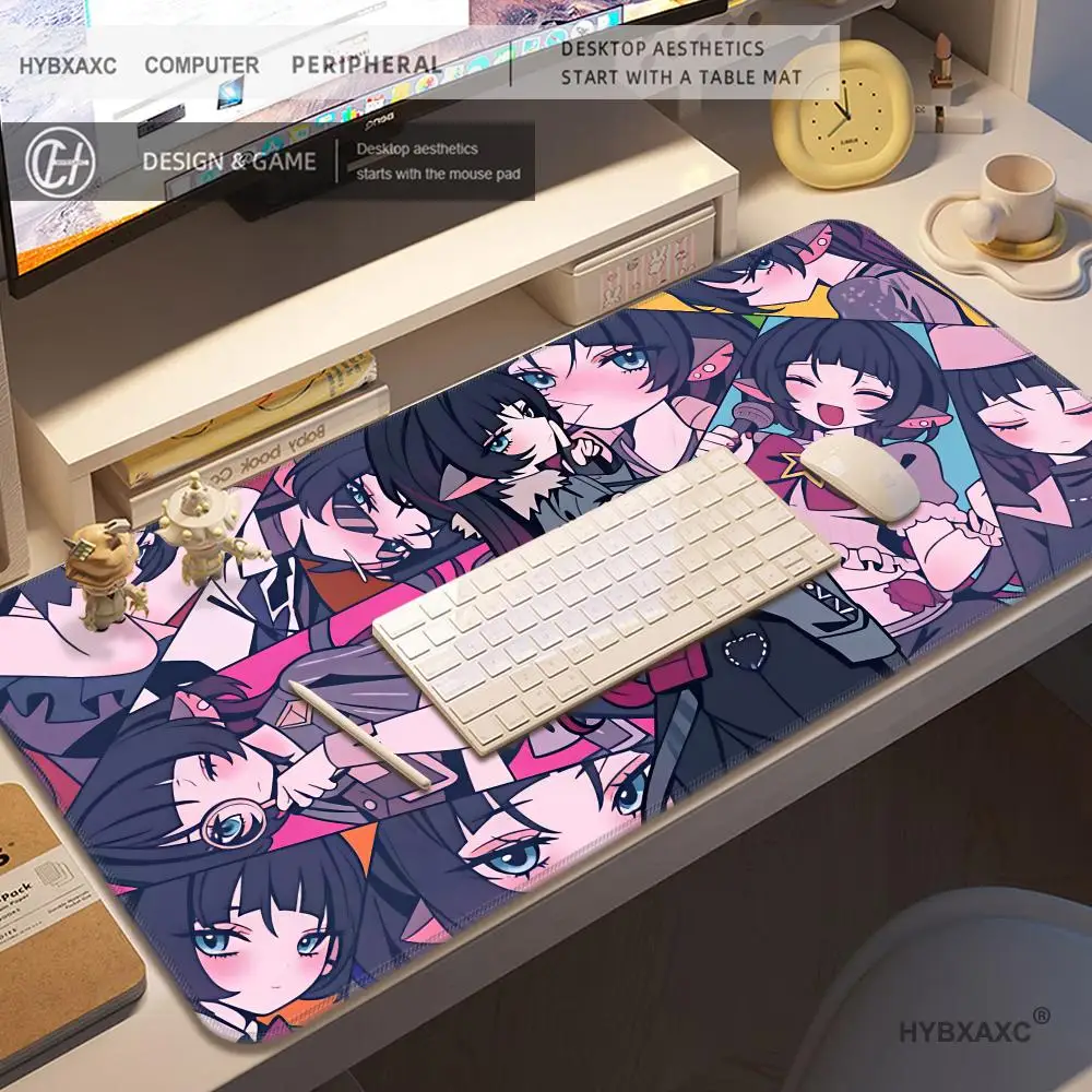 Jane Doe Zenless Zone Zero Mouse Pad Non-slip Thickened MousePad Large Writing Lockedge Office Student Gaming Cushion