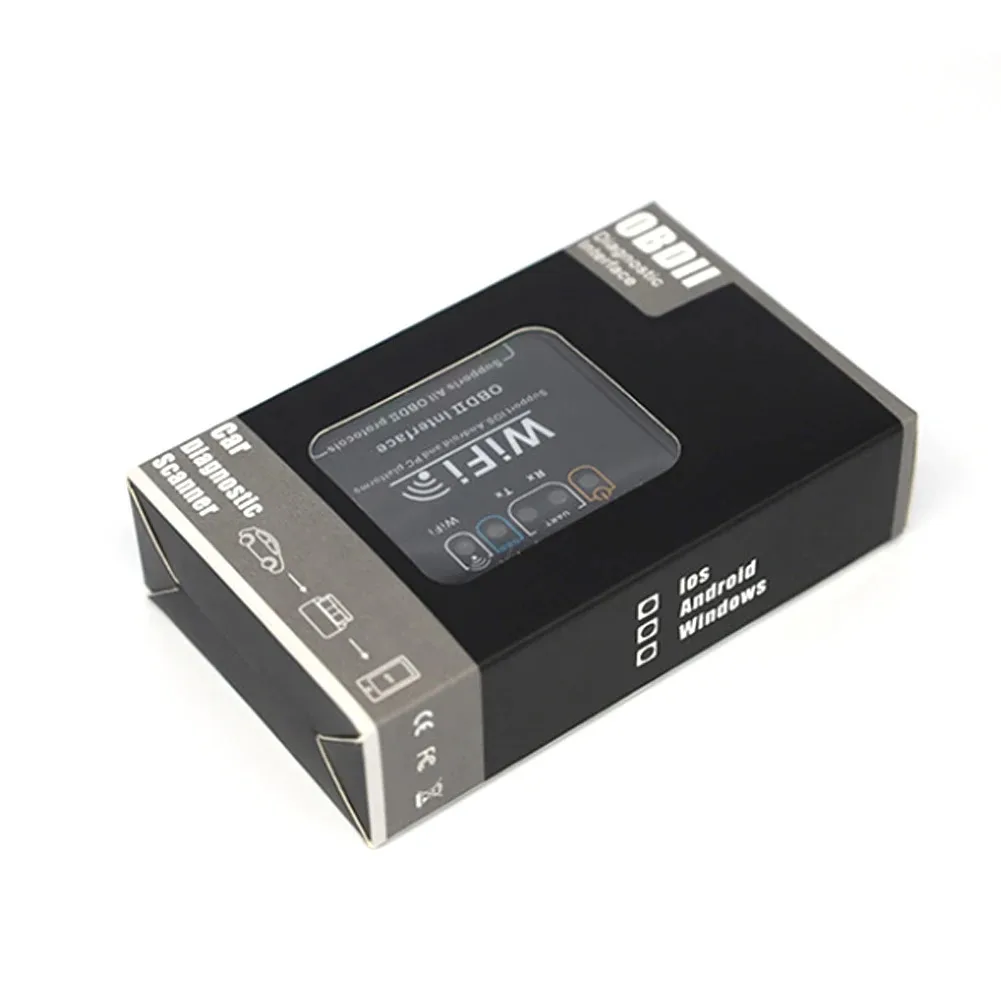 WIFI ELM327 V1.5 OBD2 Scanner for iPhone IOS /Android Auto OBDII ELM 327 Code Reader Diagnostic Tool for Car Not for Truck