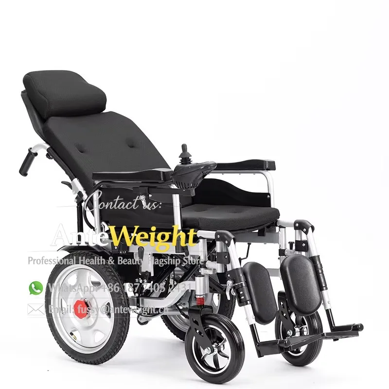 Professional 500W Brushless Motor Scooter Manufactured Foldable Electric Wheelchair
