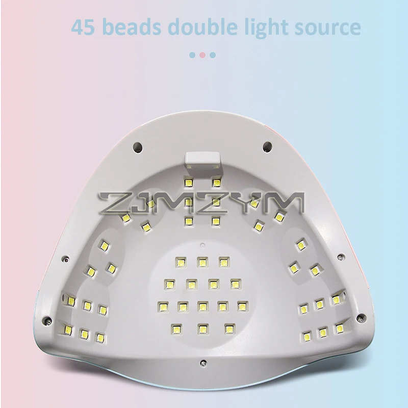 โคมไฟอบแห้งเล็บ โคมไฟเล็บ LED สําหรับการอบแห้งเจลโปแลนด์เครื่องเป่าเล็บแต่งเล็บพร้อมเซ็นเซอร์เครื่องมือทําเล็บเครื่องเป่าเล็บ