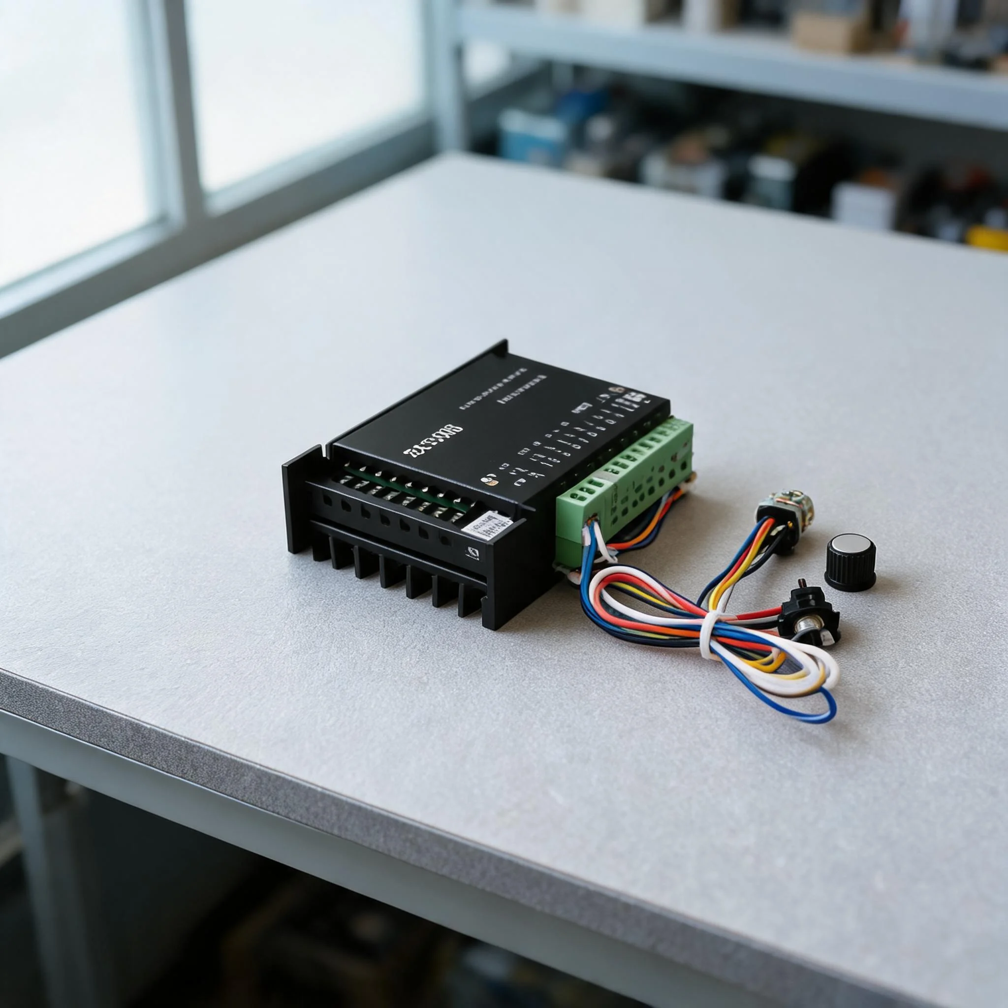 WS55-220 Brushless Motor Driver DC20-50V 12A 3 Phase For BLDC Motor Controller With Hall Sensor Support For Power Tools CNC