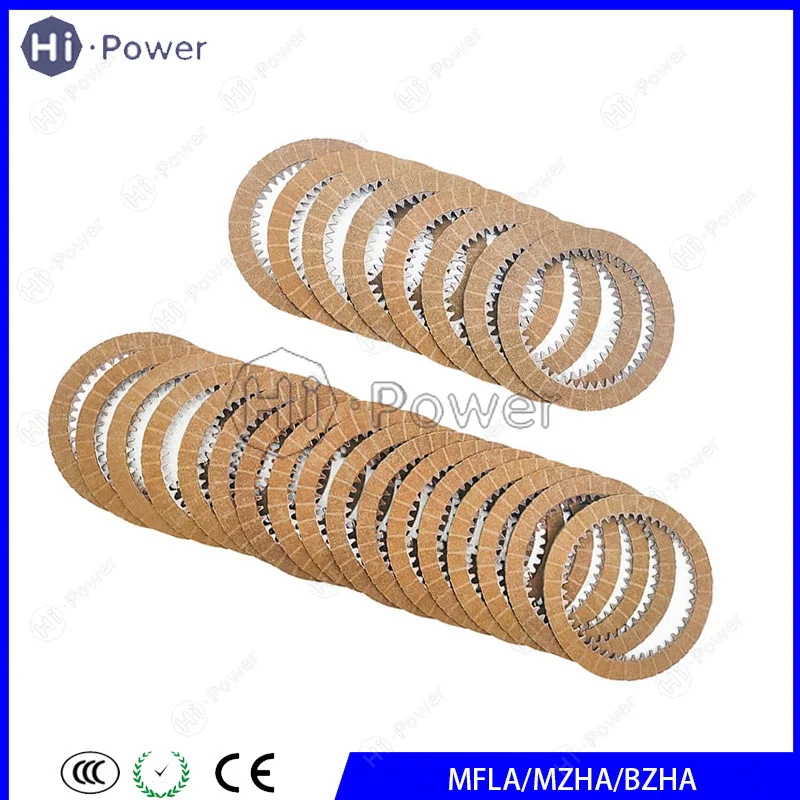 MFLA MZHA BZHA MZJA Auto Transmission Clutch Friction Disc Plate for HONDA CVR 5-speed RE2 RE4 RI4 B5R Car Gearbox Plate Kit
