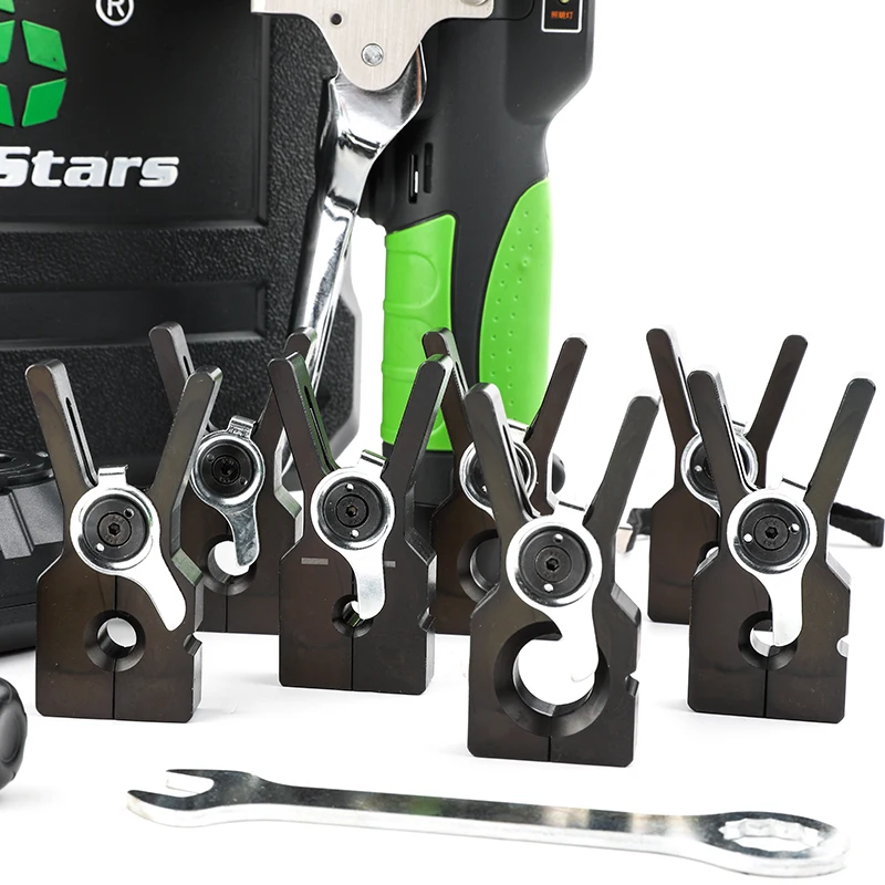 Copper Tube Electric Flaring Tool Kit  ST-E900A Cordless Expander for Automatic Flare  Manual Tools Set for HVAC & Refrigeration
